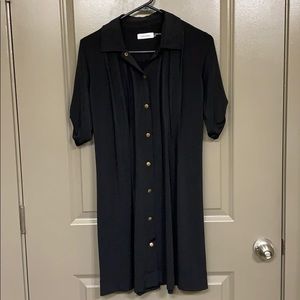 Calvin Klein pleated dress